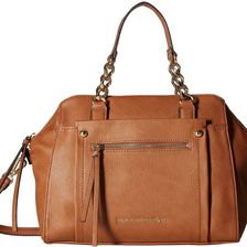 Tommy Hilfiger Tessa - Convertible Dome Satchel Cognac