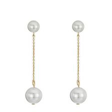 Bijuterii Femei Rebecca Minkoff Two Pearl Drop Earrings GoldPearl
