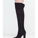 Incaltaminte Femei CheapChic Style Stud-y Chunky Thigh-high Boots Black