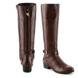 Incaltaminte Femei Unisa Torrinna Wide Calf Riding Boot Brown