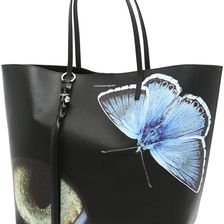 Alexander McQueen Open Shopper BLACK/MULTI BLACK