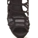 Incaltaminte Femei CheapChic Lattice Dance Cut-out Wedges Black