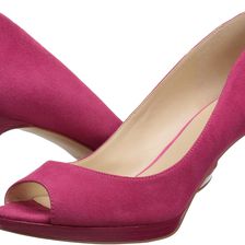 Nine West Gelabelle Dark Pink Suede