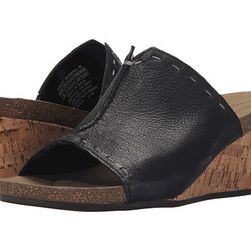 Incaltaminte Femei Rockport Total Motion Taja Slide Black Embossed Nubuck