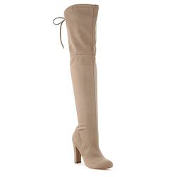 Incaltaminte Femei Steve Madden Grandeal Over The Knee Boot Taupe