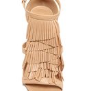 Incaltaminte Femei Elegant Footwear Ximena Fringe Sandal CAMEL