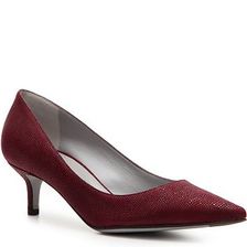 Incaltaminte Femei Sergio Rossi Leather Pointed Toe Pump Burgundy