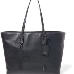 Ralph Lauren Leather Tote Black