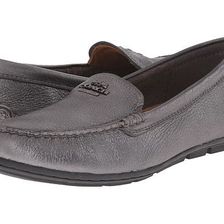 Incaltaminte Femei COACH Mary Lock Up Gunmetal Metallic Tumbled