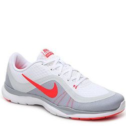 Incaltaminte Femei Nike Flex Trainer 6 Training Shoe - Womens WhiteGreyOrange