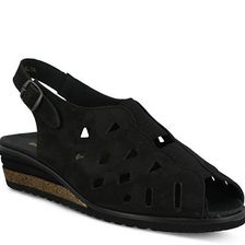 Incaltaminte Femei Spring Step Dublita Wedge Sandal Black