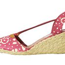 Incaltaminte Femei LAUREN Ralph Lauren Cala PersimmonWheat Batik Floral Cotton