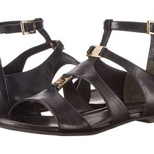 Incaltaminte Femei Pierre Balmain Leather Cono Sandal Black