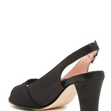 Incaltaminte Femei Taryn Rose Fortula Open Toe Slingback Pump BLACK