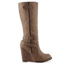 Incaltaminte Femei VOLATILE Imperial Wedge Boot Taupe