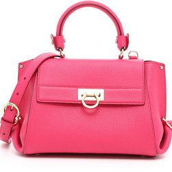 Salvatore Ferragamo Calfskin Sofia Bag FRAMBOISE