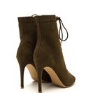 Incaltaminte Femei CheapChic Strut Your Stuff Lace-up Booties Olive