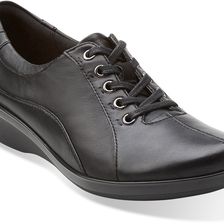 Clarks Everlay Elma Black Leather