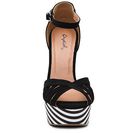 Incaltaminte Femei Qupid Beat-27 Sandal BlackWhite