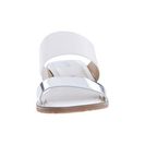 Incaltaminte Femei Michael Kors Millie Slide SilverWhite SpecchioVachetta