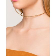Bijuterii Femei CheapChic Metal Beaded Wire Choker Met Gold