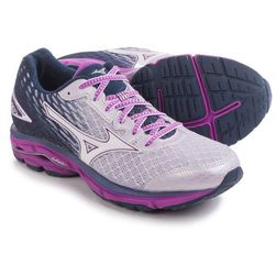 Incaltaminte Femei Mizuno Wave Rider 19 Running Shoes LILAC MARBLEWHITE (04)