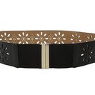 Accesorii Femei Kate Spade New York 50mm Daisy Perforated Belt Black