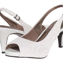 Incaltaminte Femei LifeStride Teller White Lace Satin Fabric