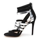 Incaltaminte Femei Via Spiga Tavi Sandal BlackSilver