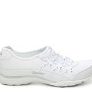 Incaltaminte Femei SKECHERS Relaxed Fit Breathe Easy Glimmered Up Slip-On Sneaker White