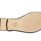 Incaltaminte Femei Michael Kors Sofia Flat Sandal NaturalBlack Luxury Embossed Python MerlotNappa