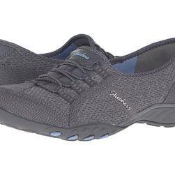 Incaltaminte Femei SKECHERS Active Breathe Easy - Save-The-Day Charcoal