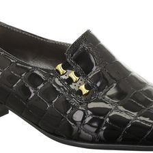 ara Giulia Black Croco Print Patent