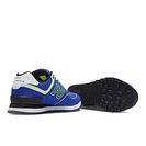 Incaltaminte Femei New Balance Womens Neon Lights 574 Neon Blue with Neon Green