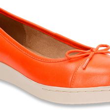 Clarks Cordella Alto Orange Leather