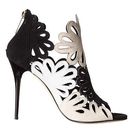 Incaltaminte Femei Oscar de la Renta Jeralina 100mm BeigeBlackWhite Suede