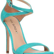 Via Spiga Tiara Caribbean Dotted Suede Leather