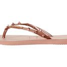 Incaltaminte Femei Havaianas Slim Hardware Flip Flops Crocus Rose