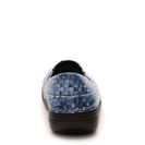Incaltaminte Femei Spring Step Ferrara Basket Weave Embossed Work Clog Blue