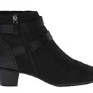Incaltaminte Femei Rockport Total Motion Amy Strap Bootie Black Pull Up Leather