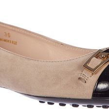 TOD'S Vw Clamp Beige