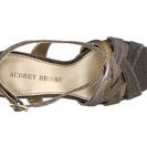 Incaltaminte Femei Audrey Brooke Dorian Glitter Sandal GoldSilver
