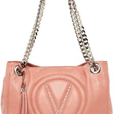 Valentino By Mario Valentino Luisa2 Leather Satchel ROSE