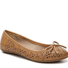 Incaltaminte Femei CL By Laundry Hannah Ballet Flat Tan