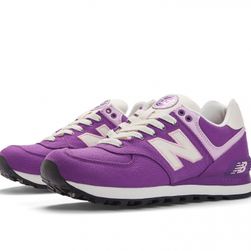 Incaltaminte Femei New Balance Womens Rugby 574 Classics Purple Cactus Flower with Lilac Ivory