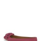 Incaltaminte Femei Delman Frill Ballet Flat Women SHERBET LEATEHR