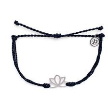 Accesorii Femei Pura Vida Silver Lotus Black Multicolor