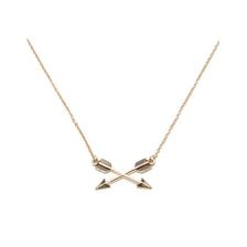 Bijuterii Femei Forever21 Arrow Charm Necklace Gold
