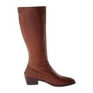 Incaltaminte Femei Frye Ruby Zip Tall Brown Smooth Vintage Leather