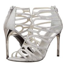 Stuart Weitzman Bridal & Evening Collection Loopdeloop Plata Glitterati